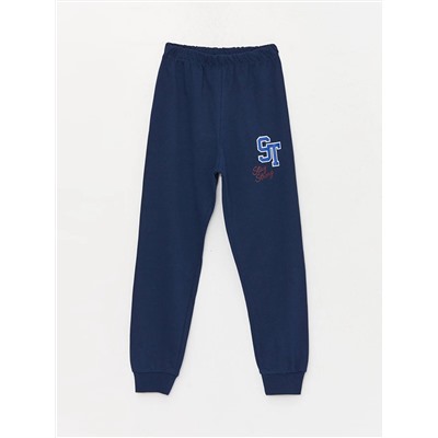 LC Waikiki Bisiklet Yaka Baskılı Uzun Kollu Erkek Çocuk Pijama Takımı, LCW Kids                                            
                                            Bisiklet Yaka Baskılı Uzun Kollu Erkek Çocuk Pijama Takımı