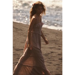 VESTIDO MIDI VOLANTE
