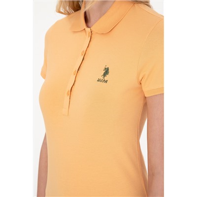 Kadın Kavun Basic Polo Yaka Tişört
