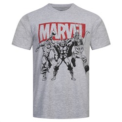 MARVEL Trio Heroes Herren T-Shirt FBMTS302SPO