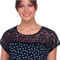 Damen T-Shirt mit Spitze