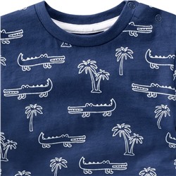 Baby T-Shirt mit Allover-Print