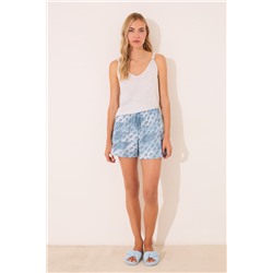 Pijama corto tirantes algodón paisley