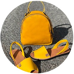 AB. ZAPATOS 320-8 · ocre+AB.Z · Pelle · mochila NAPA (630) Amarillo