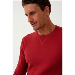 Sudadera Burdeos