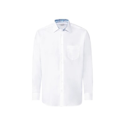 NOBEL LEAGUE® Herren Businesshemd, Regular Fit, weiß