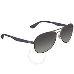 RAY-BANRayBan RB3549 Grey Gradient Pilot Sunglasses RB3549 029/11 61