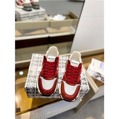Какие красивые 😍  Premiat*a Lander Trainers 1:1 Натуральная замша/кожа, оригинальная ткань, суперлегкая и комфортная подошва
