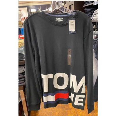 Классный лонгслив из плотного хлопка Tomm*y Hilfige*r ❌  Реплика 1:1. Ничем не отличается от оригинала