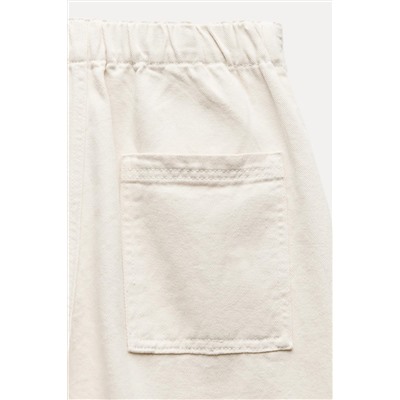 ZW COLLECTION DENIM BERMUDA SHORTS