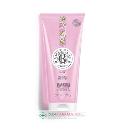 Roger & Gallet Lot Gel Douche Bienfaisant Feuille De Thé & Fleur d'Osmanthus 200 ml