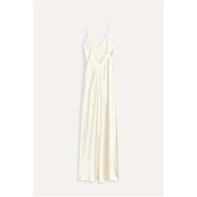 VESTIDO MIDI SATINADO 50TH ANNIVERSARY