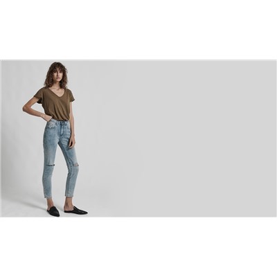 ROCKY AWESOME BAGGIES HIGH WAIST STRAIGHT LEG JEAN