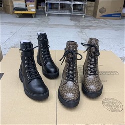 Женские ботинки Gues*s 🔻  Экспорт. Оригинал  Материал: PU  2 цвета  Размеры: Коричневые: 35, 36, 37, 38 Черные: 41