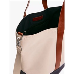 Colorblock Tote Bag