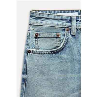 TRF STRAIGHT-LEG MID-RISE JEANS