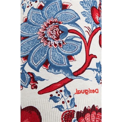 Jersey punto floral
