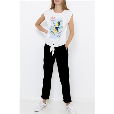 Camiseta Blanco roto