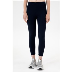 Kadın Lacivert Yüksek Bel Toparlayıcı Günlük Tayt