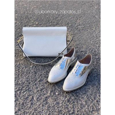 BDA · 6180 blanco+Ab.Zapatos PELLE Milan (930) blanco АКЦИЯ