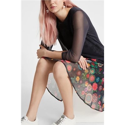 Vestido multicapas floral