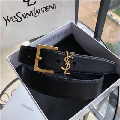 Ремень Ysl Женский. Натуральная кожа