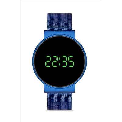 Aqua Di Polo 1987 Kadın Lacivert Hasır Dijital Led Kol Saati Apwg025404 APWG0254