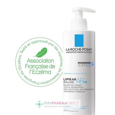 La Roche Posay Lipikar Baume AP+M - Baume Relipidant Triple-Réparation 400ml