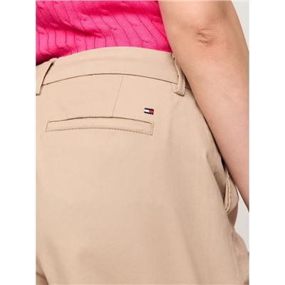 Tommy Hilfiger Solid Stretch Cotton 7" Chino Short