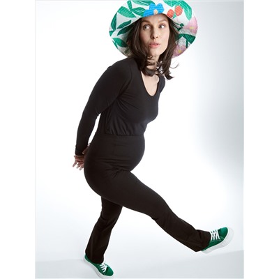 Hose mit ausgestelltem Bein
