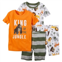 4-Piece Snug Fit Cotton PJs