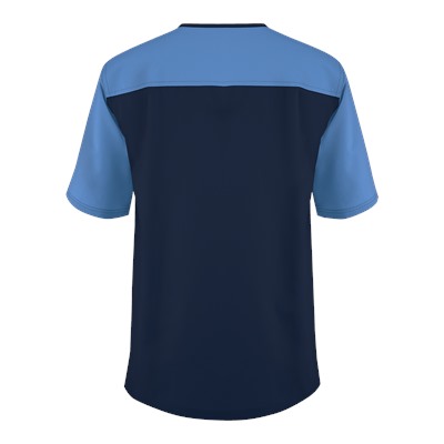 Butter-Soft Scrubs by UA Men's Color Block V-Neck Top