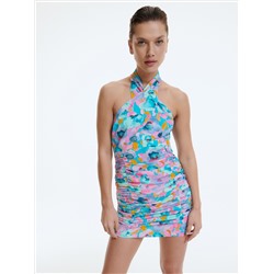 Gemustertes kleid