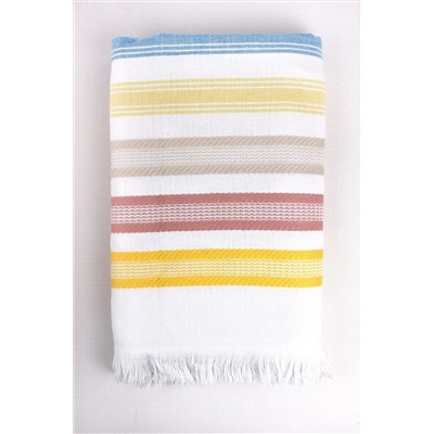 Taka Fabrics Peştamal Plaj Ve Ev Havlusu % 100 Pamuk 75x150cm 8658 V1 Pestemal75x154