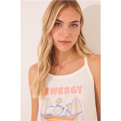 Pijama corto tirantes Snoopy