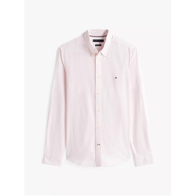 Slim Fit Stretch Stripe Oxford Shirt