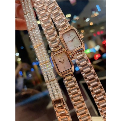 Подарочный набор от Arman*i ⌚️женские наручные часы и браслет  Реплика 1:1