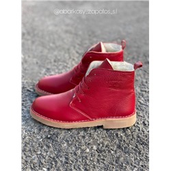 Ab.Zapatos 4619/2 granate+PELLE 169