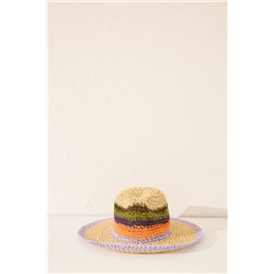 Sombrero rafia color natural