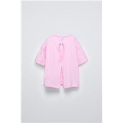 SUN T-SHIRT WITH CUT-OUT DETAIL