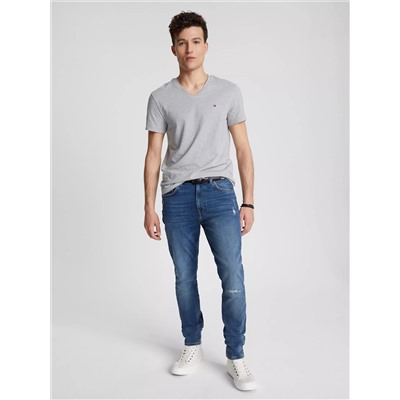 Slim Fit Solid V-Neck T-Shirt