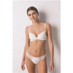 Sujetador CHARMING relleno encaje blanco