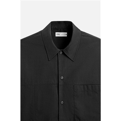 CAMISA BOXY FIT BOLSILLO