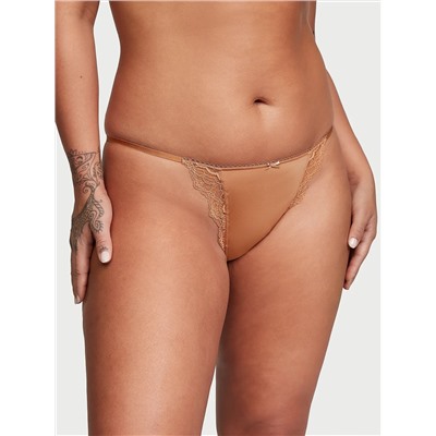 Smooth & Lace Mini String Bikini Panty