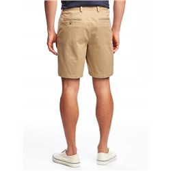 Built-In Flex Slim Ultimate Khaki Shorts for Men (8")