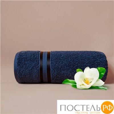 (1150) Полотенце 30х50 см Dome Harmonika Махра 440 г/м2, 1150 Темно-Синий