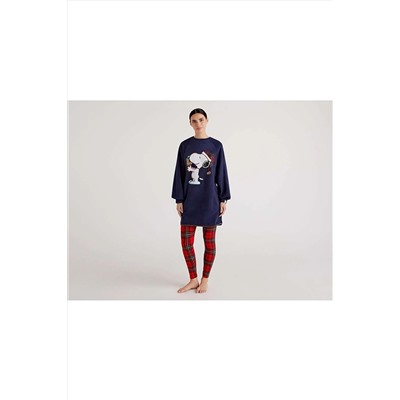 United Colors of Benetton Ekoseli Pijama Altı 622A3HAT3F01N-75N