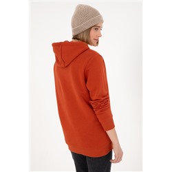 Erkek Kiremit Basic Sweatshirt