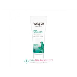 Weleda Figuier de Barbarie Fluide Hydratant 24h Peaux Normales à Mixtes BIO 30ml
