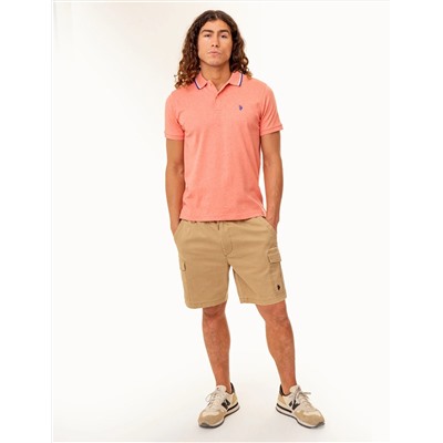SLIM FIT SOLID INTERLOCK POLO SHIRT